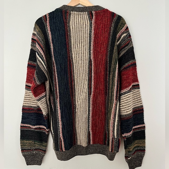 Vintage 90s Protege Collection Coogi Style Pullover Sweater, Size Large - Picture 6 of 11